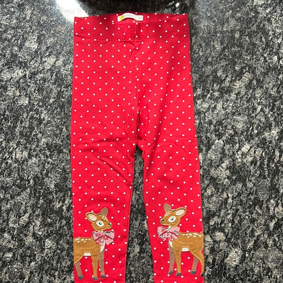 Mini Boden Other - Nwot mini boden 3-4y reindeer leggings.